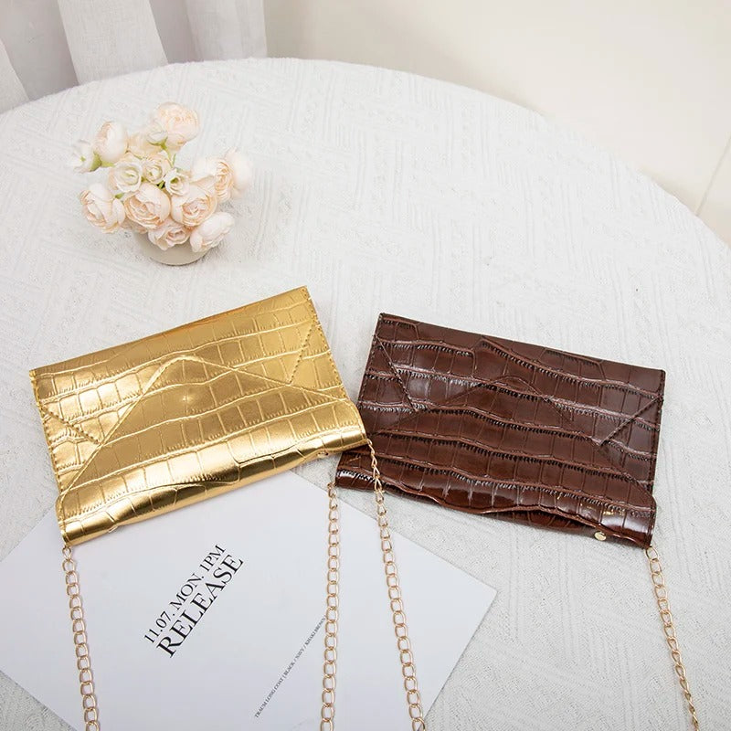 Clutch Chain Shoulder Bags Luxury Purse Female