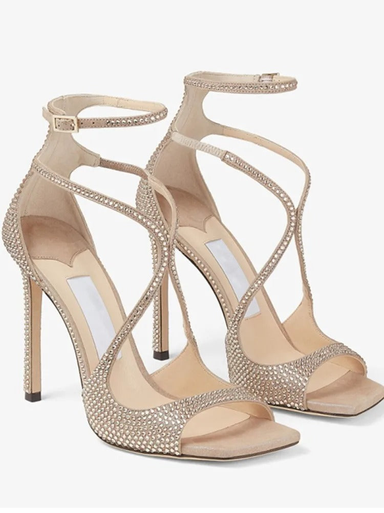 Summer New Fashionable High-heeled Women's Open Toed