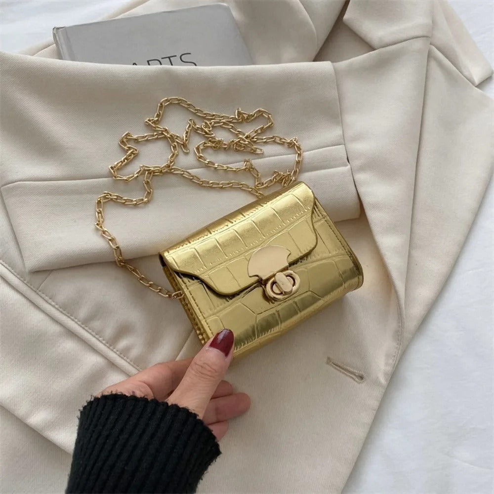 Mini fashionable shoulder crossbody small box bag,