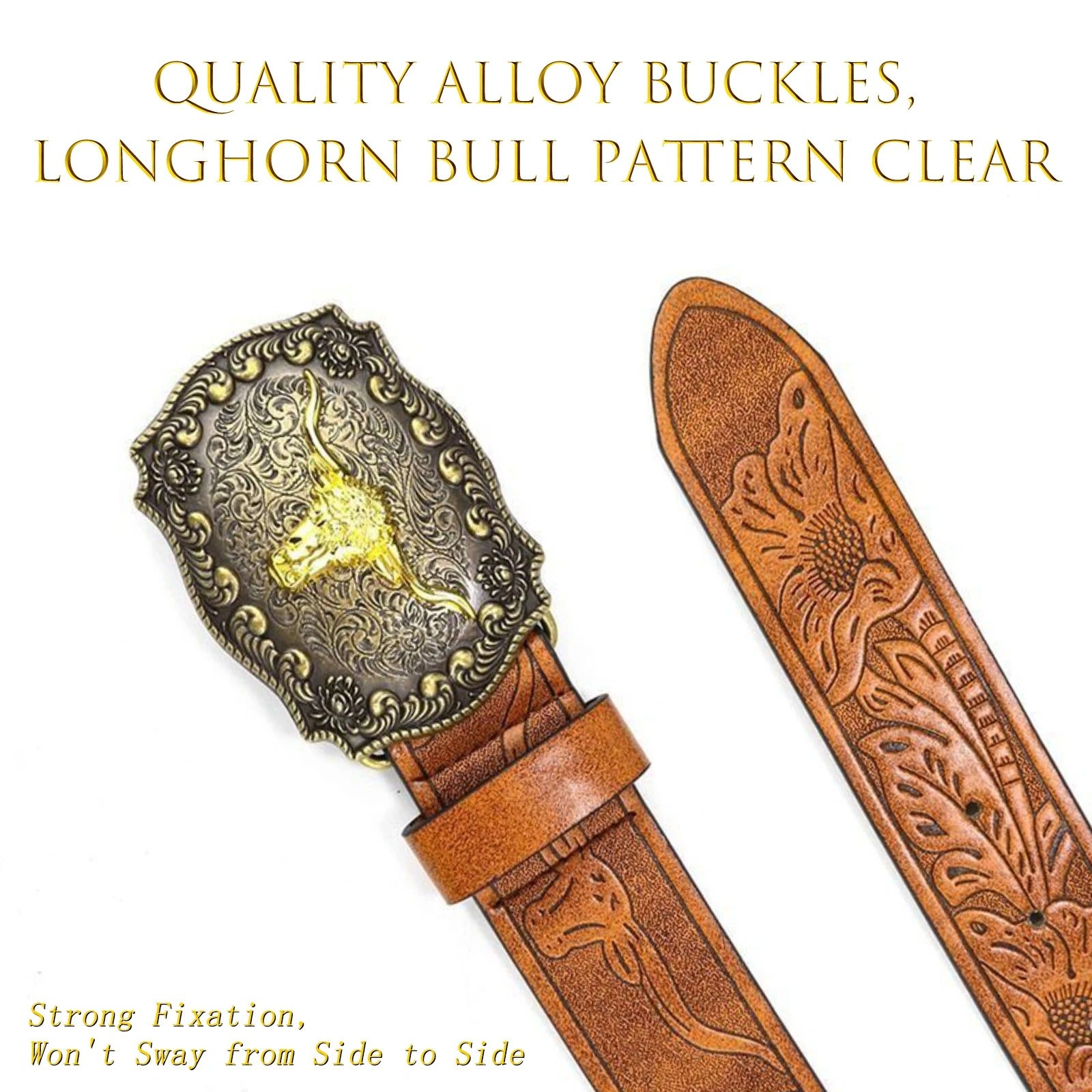 Cowboy Belt jeans pin buckle belt