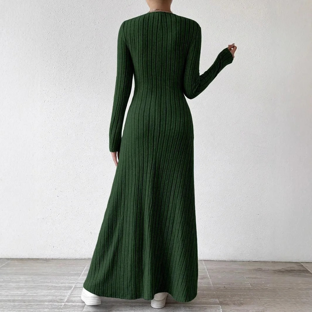 Knitted Maxi Dress Women