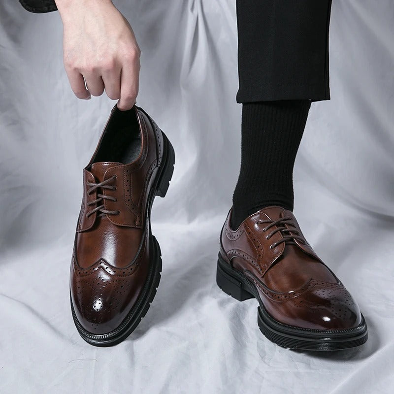 Up Oxfords Footwear Loafers Leather Breathable