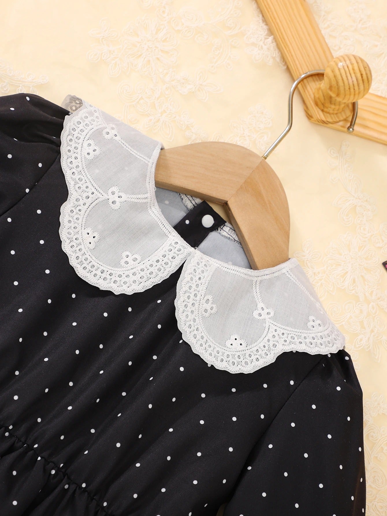 Polka Dot Print for Little Girls.