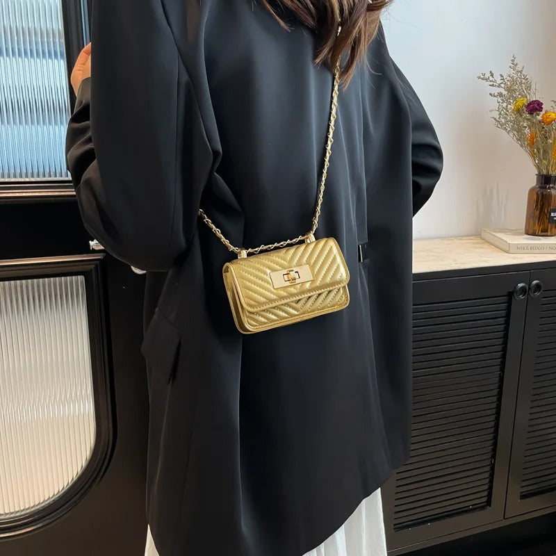 Design Bags for Women, Trendy New Western-style Chain Mini Crossbody Bags