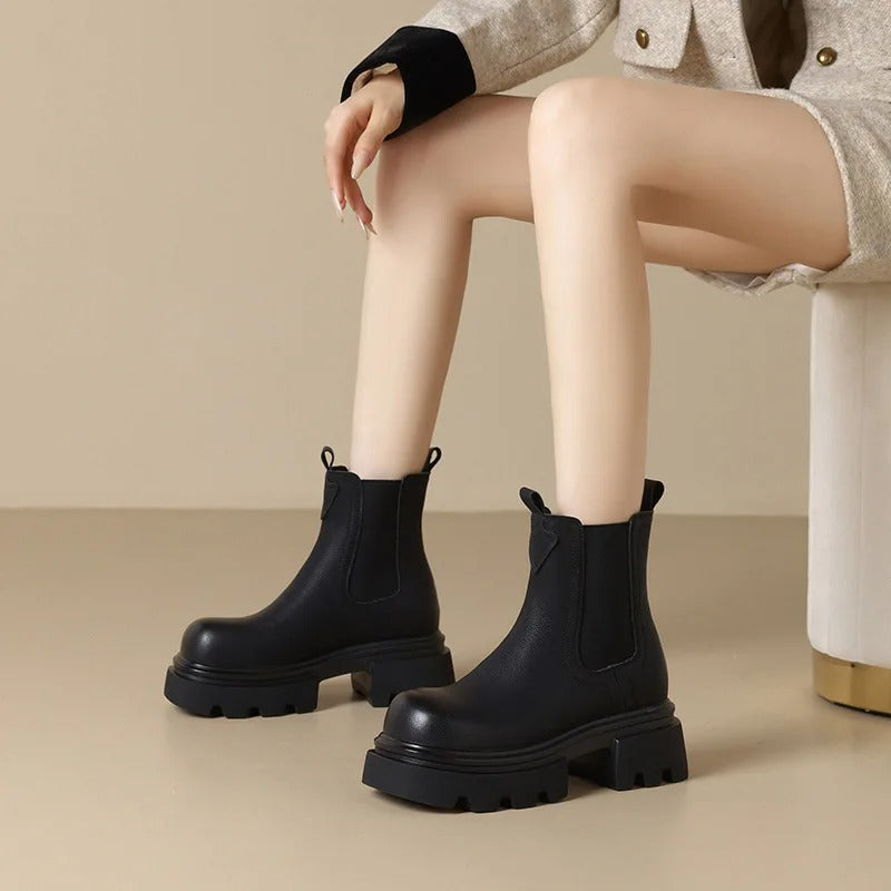 Waterproof Chelsea Boots British Style.