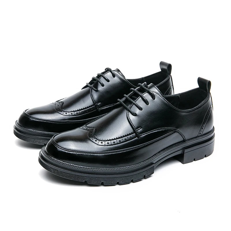 Men's Dress Shoes Fashion Office Business Leather Shoes