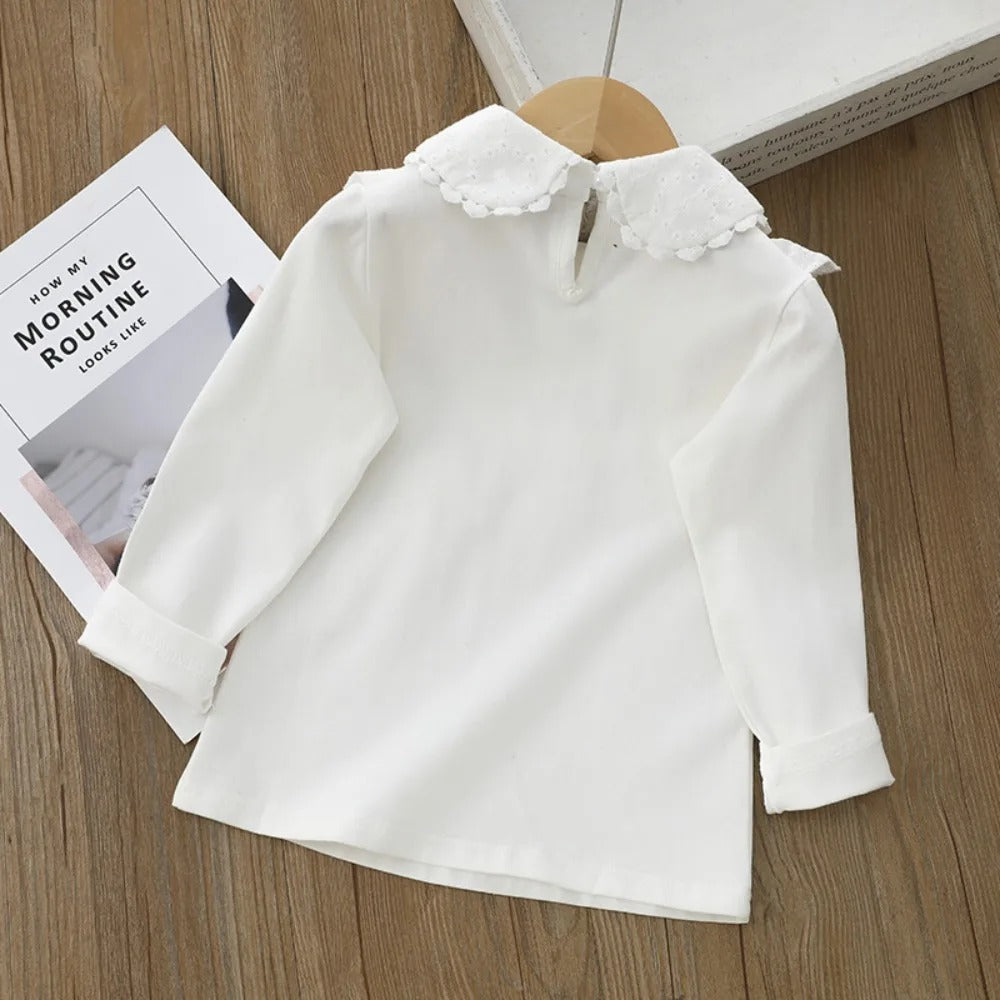 Cute Long Sleeve Y2k Top Kids Clothes Children's Clothing Girls Shirts.