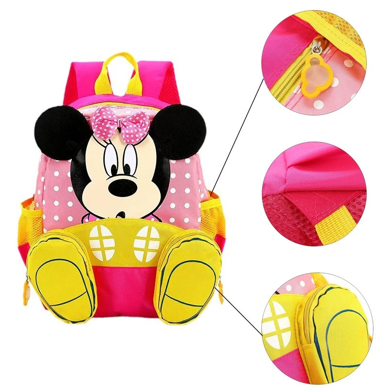 Mickey Mouse Multiple Pockets Children's Backpack