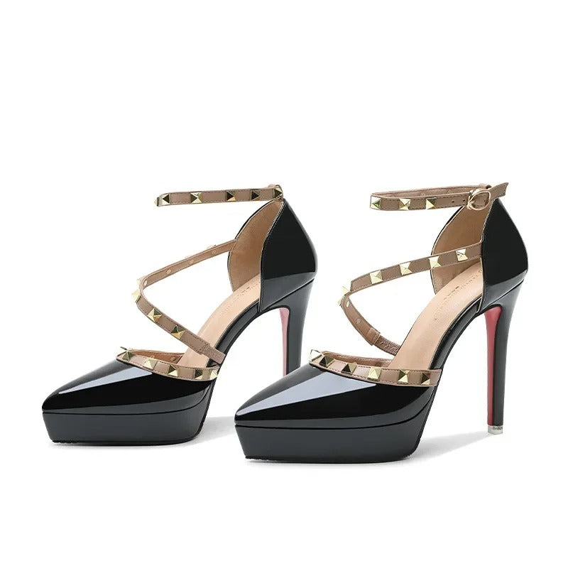 Women High Heels 10cm 12cm Platform Sandals Luxury Design Summer