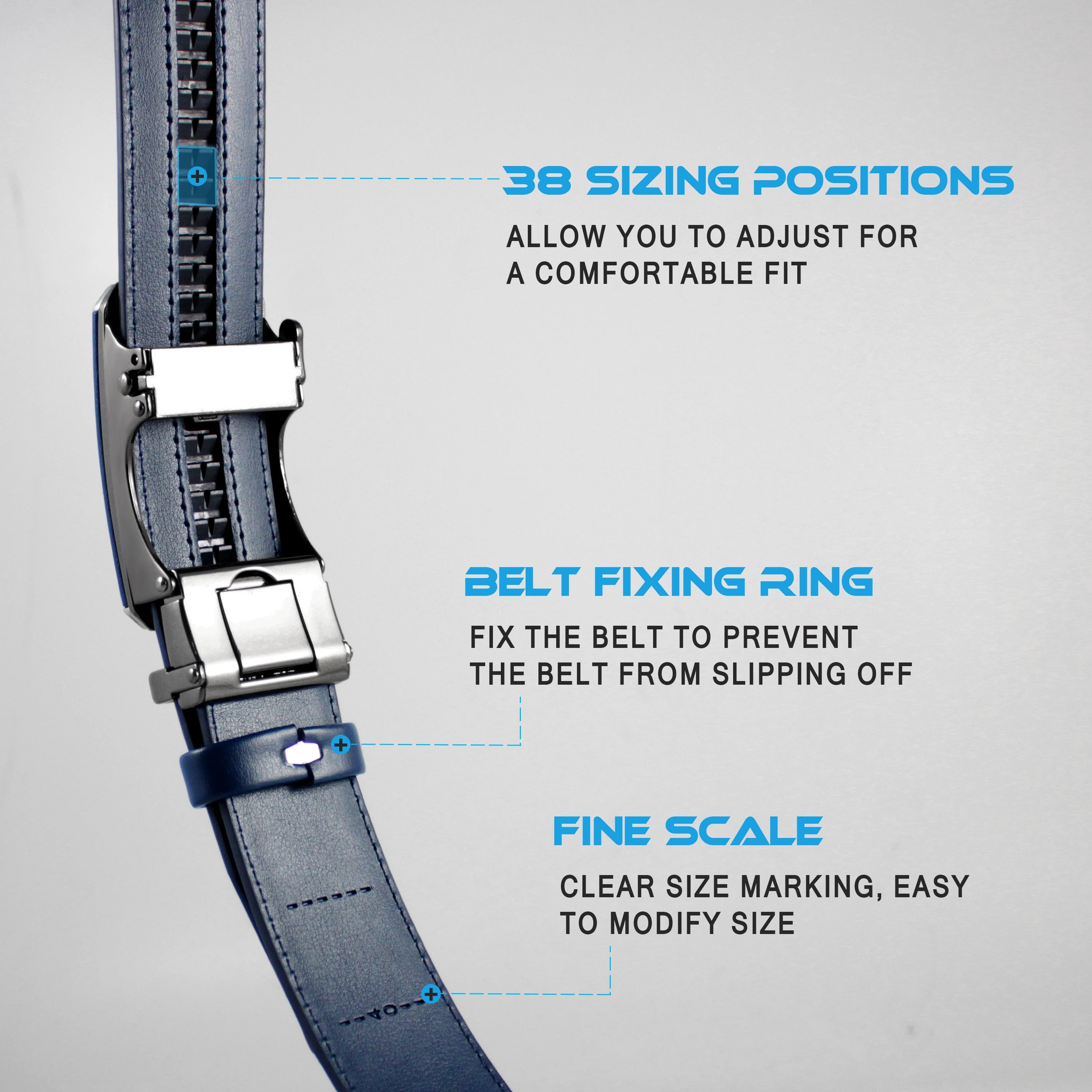 Buckle Brand High Quality Leather Belts for Men
