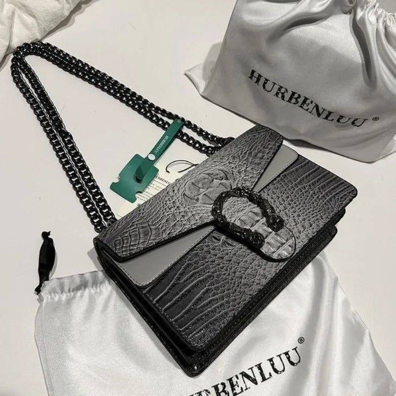 Dionysus Handbag Texture Niche Chain Slung Shoulder Bag.