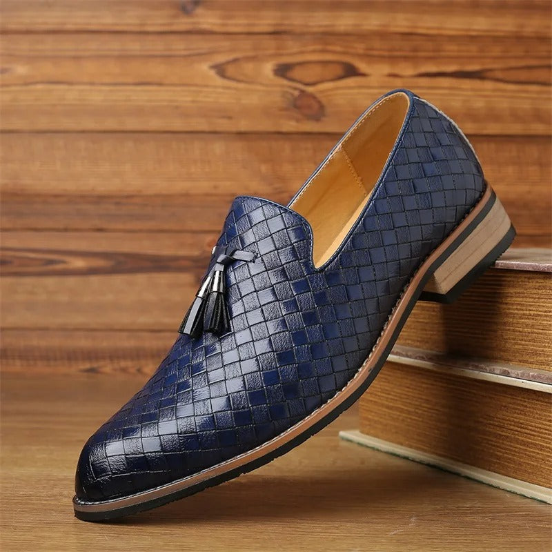 Men Luxury Casual Shoes Autumn Leather Loafers Office