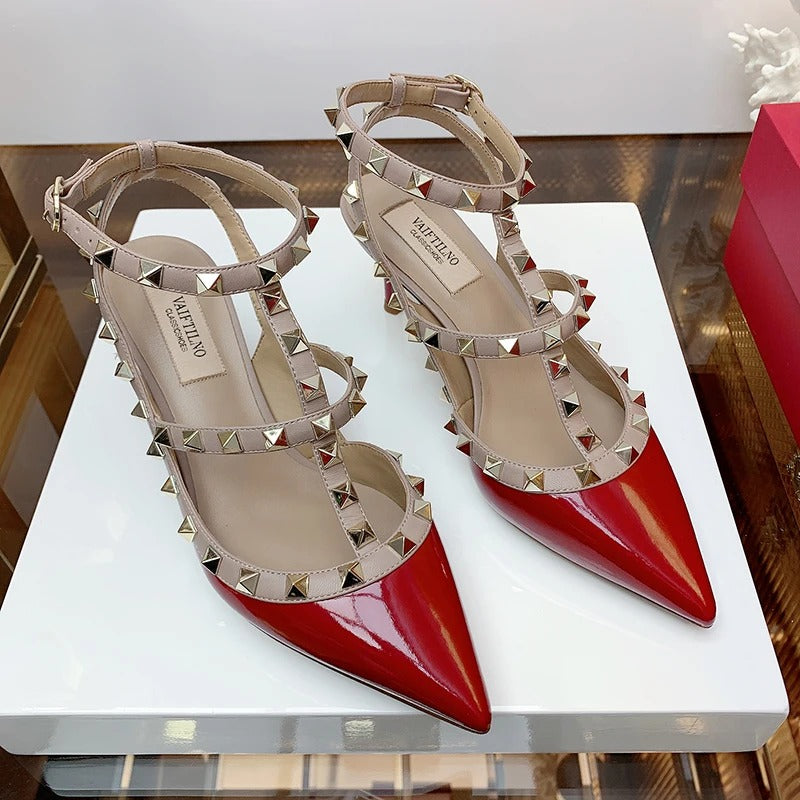 Luxury Women's sandals Summer Gladiator Sandals With Ankle Strap