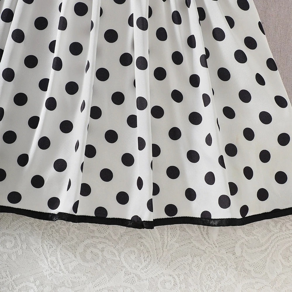 Mid Length Dresses For Baby Girls Children Clothes For 2 To 7 Years Old