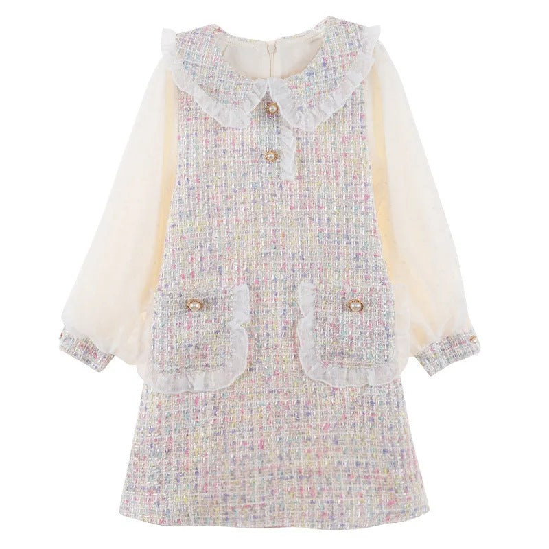New Girls Princess Dress Middle Big Childrens Princess Dress