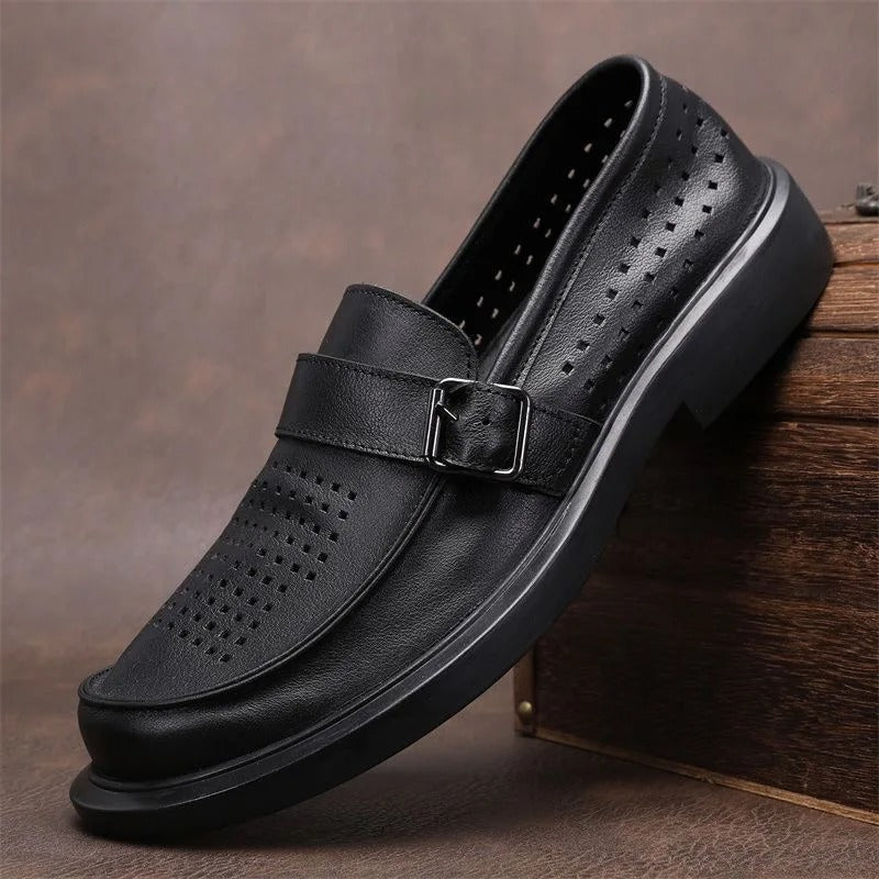 Moccasins Men's Dress Fashion Brand men Loafers Breathable Driving
