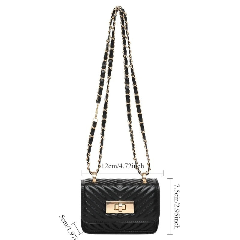 Design Bags for Women, Trendy New Western-style Chain Mini Crossbody Bags