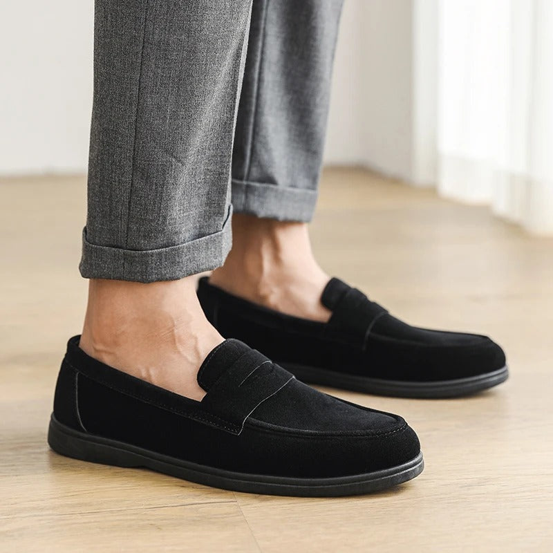 Men's Slip On Loafers Preppy Lightweight