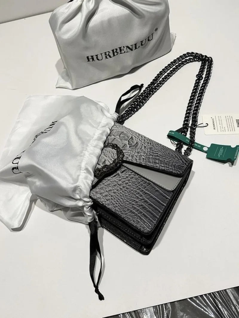 Dionysus Handbag Texture Niche Chain Slung Shoulder Bag.