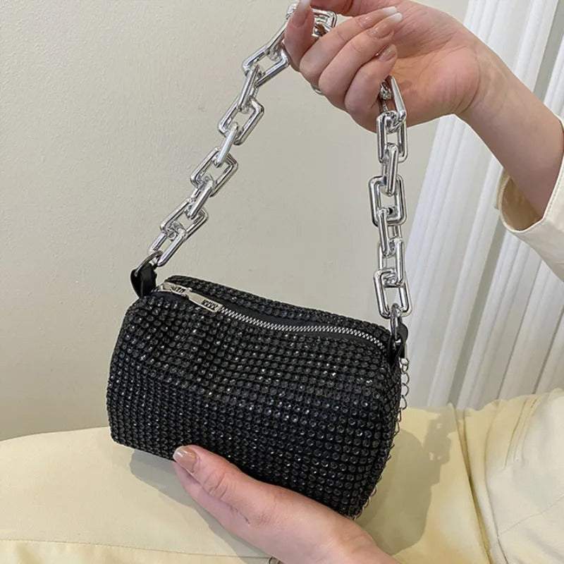 Glitter Chain Prom Purse,