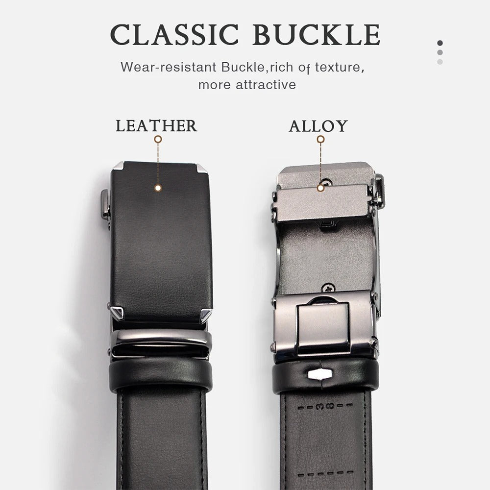 Buckle Brand High Quality Leather Belts for Men