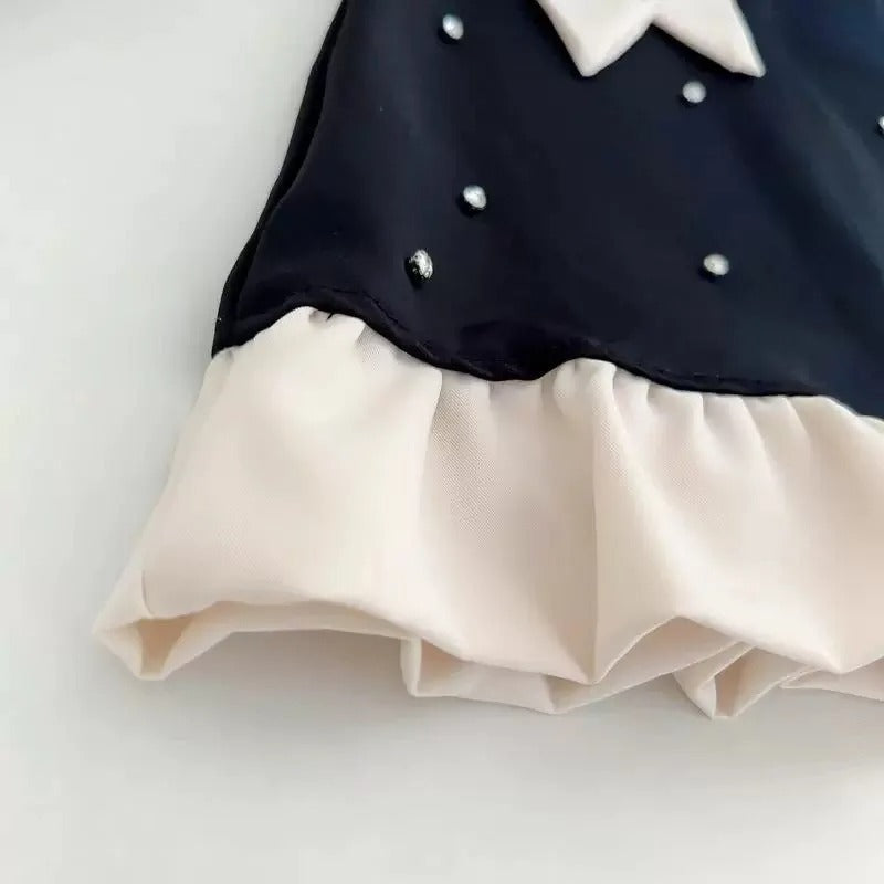 Children's Sleeveless Dress Fashionable Loose Versatile Girl Princess Style.