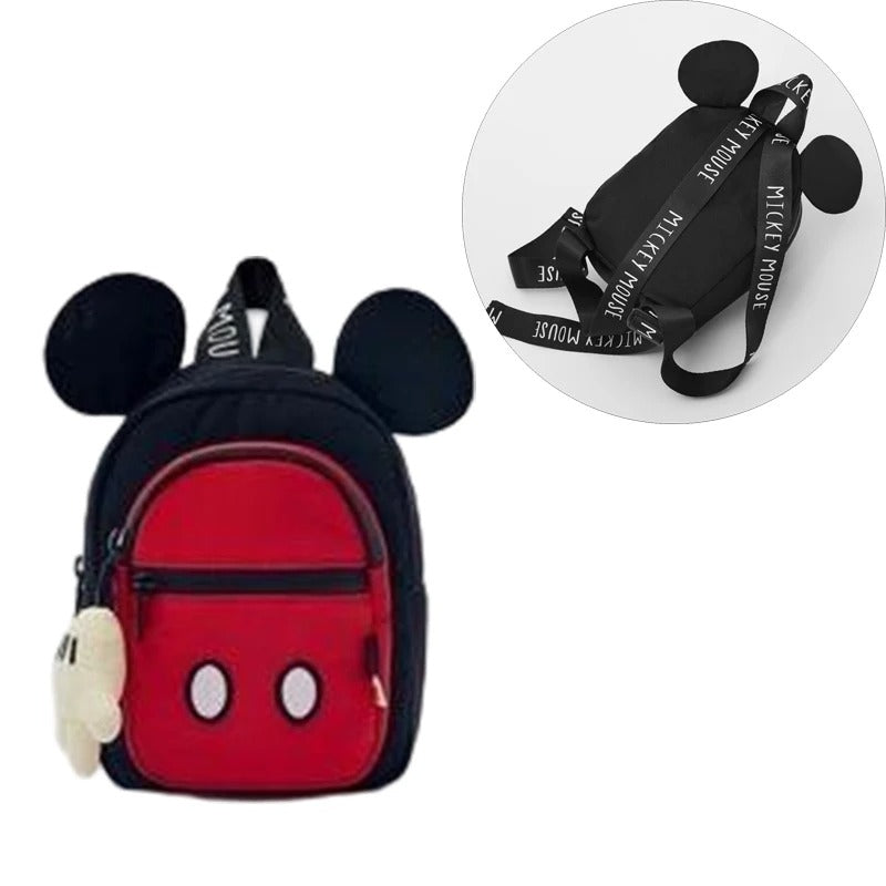Mickey Backpack Three Layer Disney Schoolbag