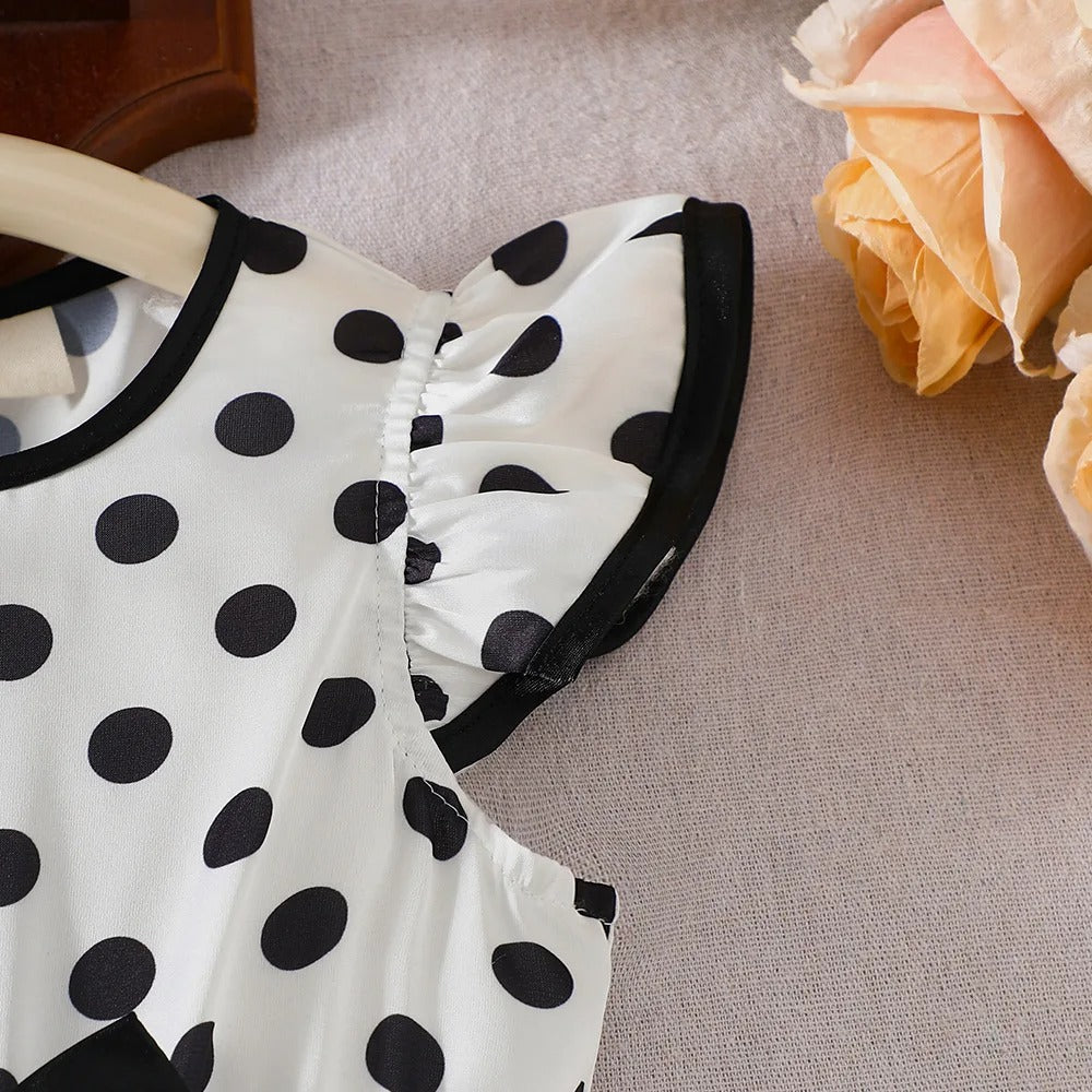 Mid Length Dresses For Baby Girls Children Clothes For 2 To 7 Years Old