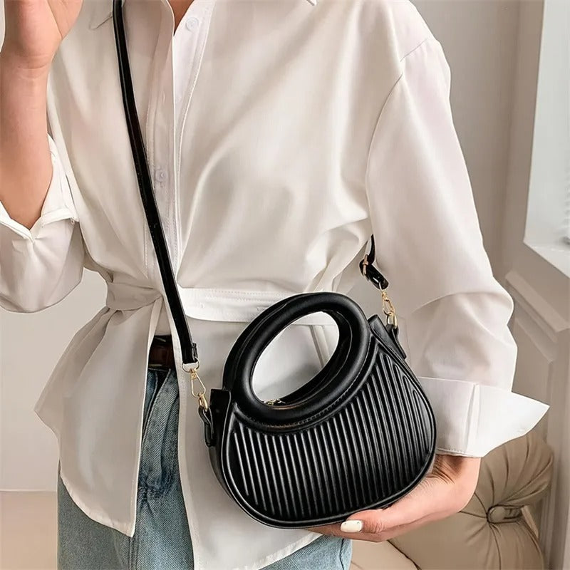 Synthetic Leather Handbag, Purse, Luxury Look Shoulder Bag for Everyday Use.