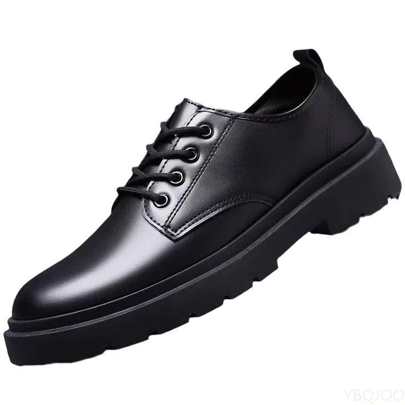 Simple Comfortable Anti slip Wear resistant Round Head Men's Shoes