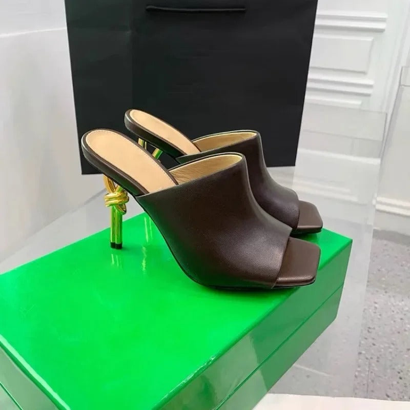European and American Summer High Quality Irregular High Heel