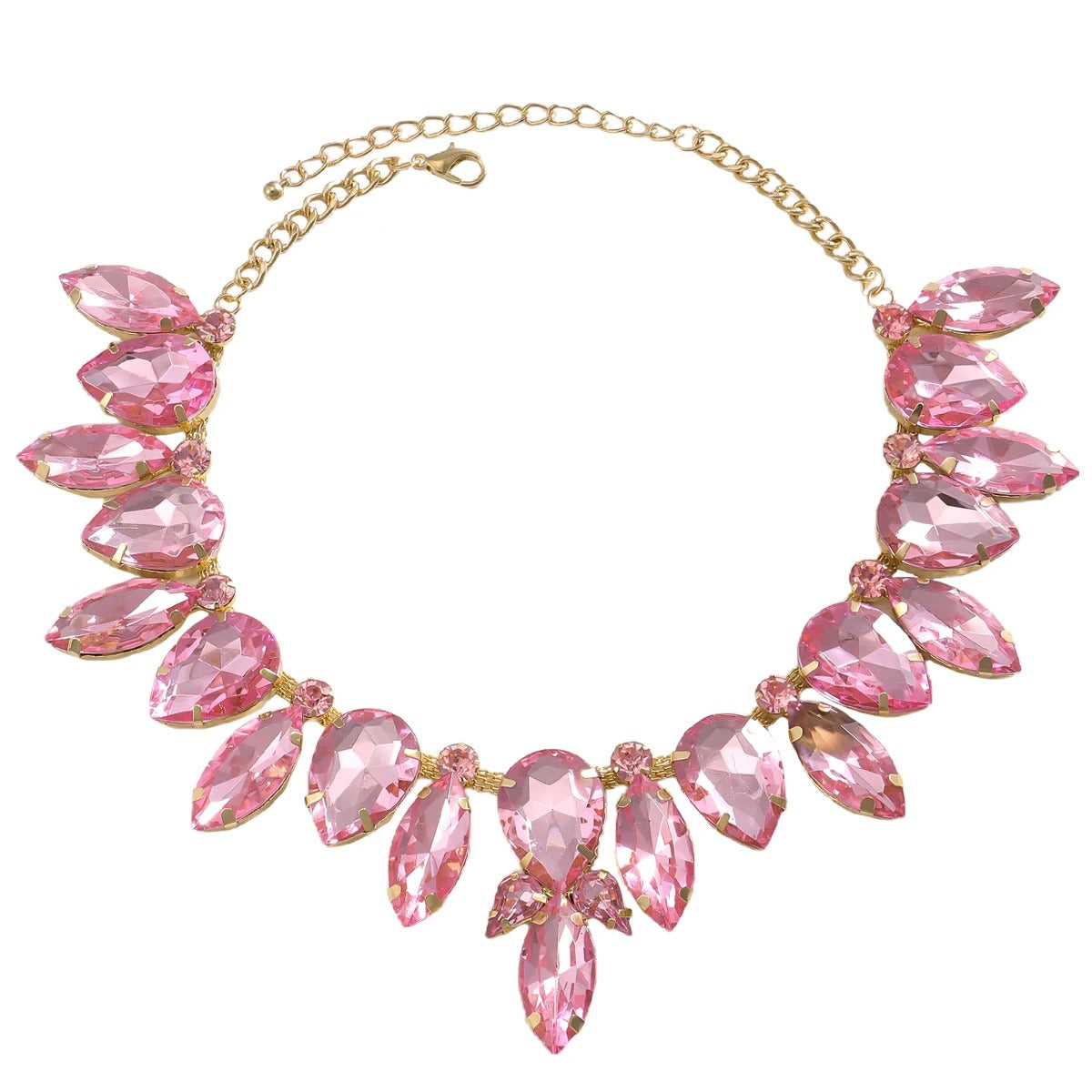 Colorful Rhinestone Necklace