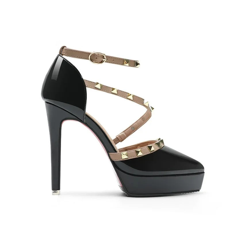 Women High Heels 10cm 12cm Platform Sandals Luxury Design Summer