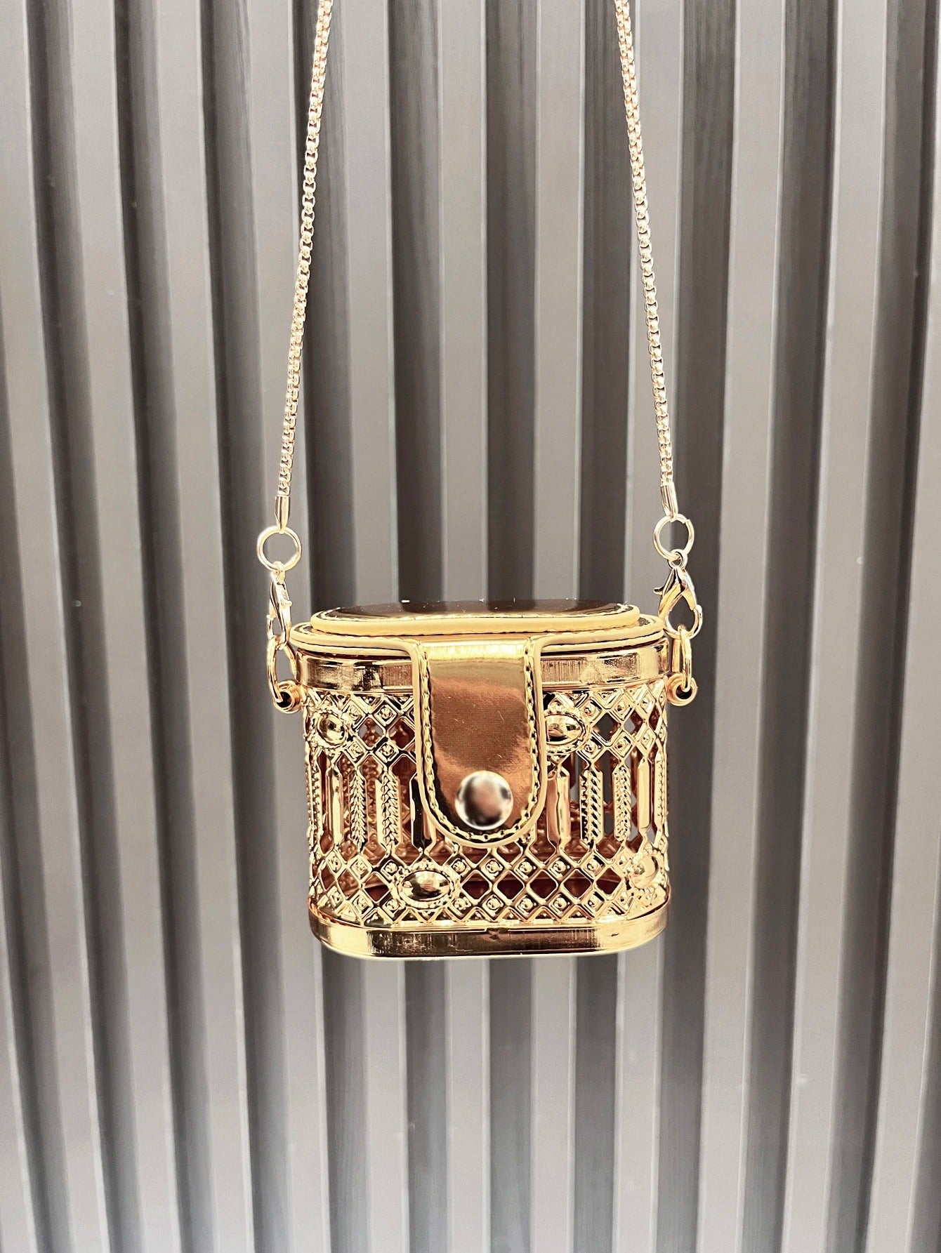 Golden Designer shoulder bags