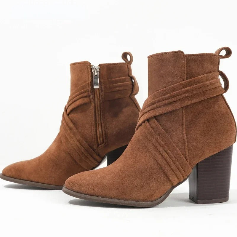 Ankle Boots for Women New Fashion Woman Autumn Pointed Toe