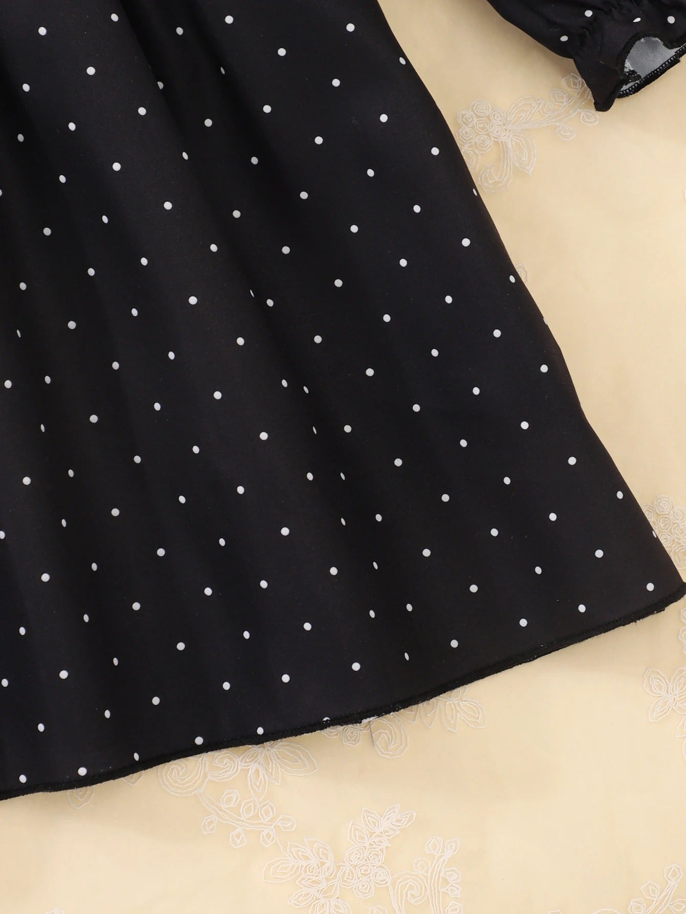 Polka Dot Print for Little Girls.