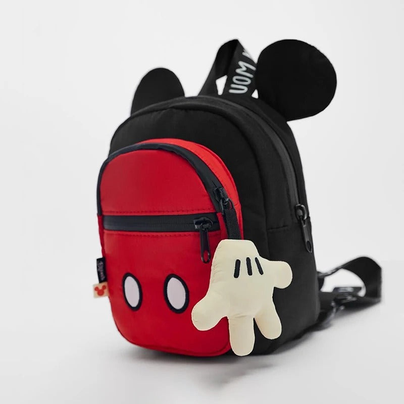 Mickey Backpack Three Layer Disney Schoolbag