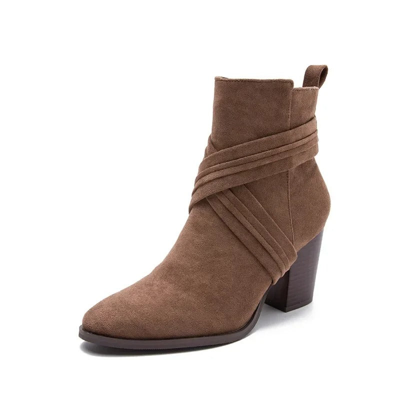 Ankle Boots for Women New Fashion Woman Autumn Pointed Toe