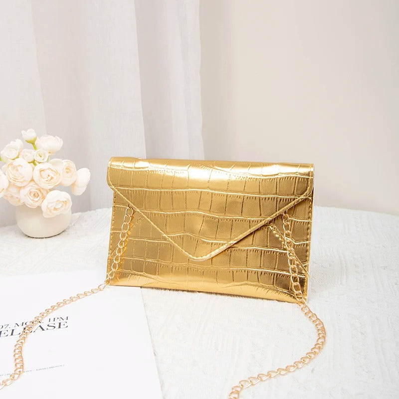 Clutch Chain Shoulder Bags Luxury Purse Female