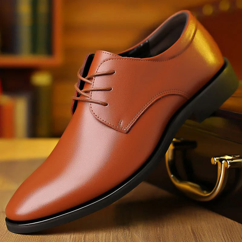 Men's new business leather Shoes Soft soled Work
