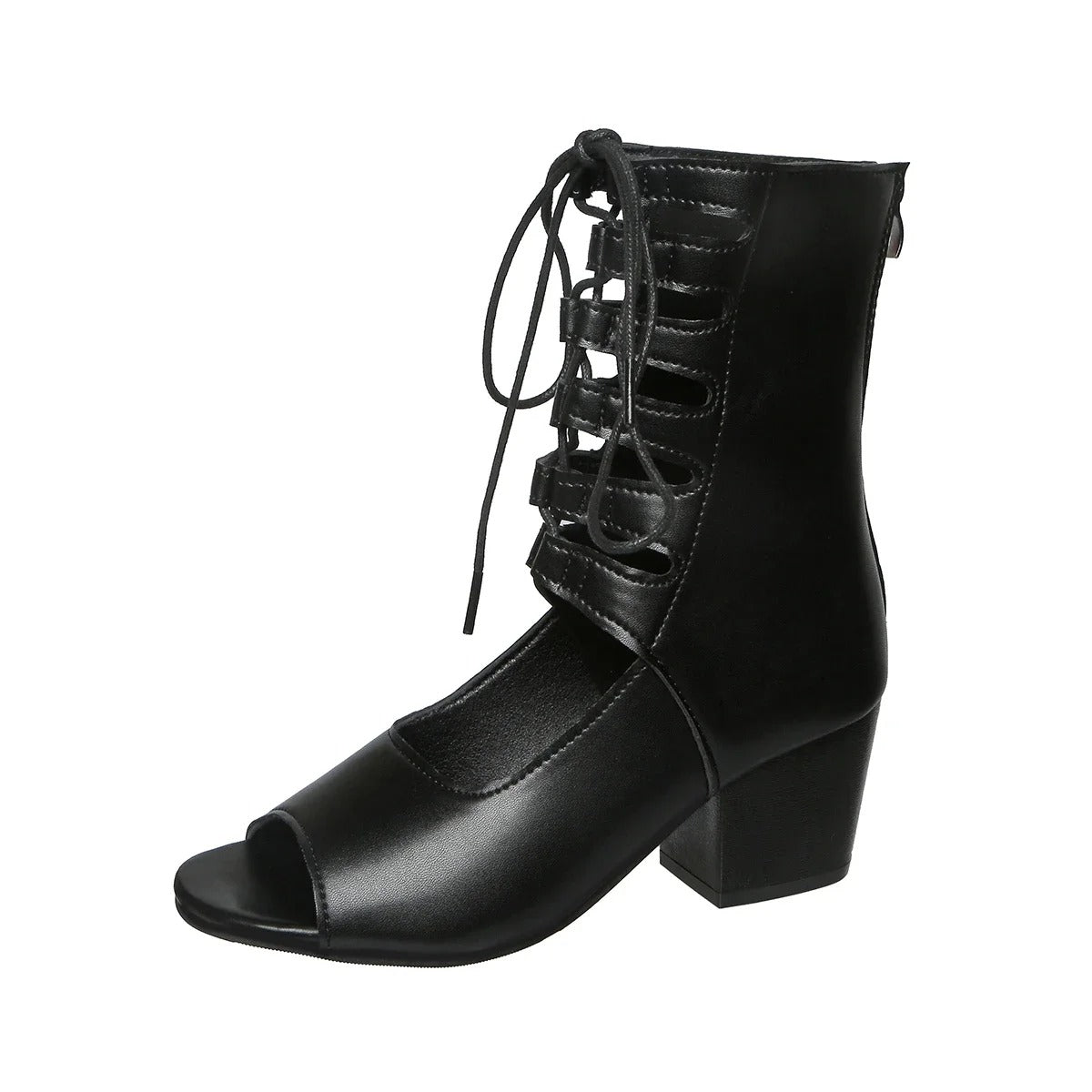 Thick Heel Roman Sandals Women's Shoes Sandalias De Mujer
