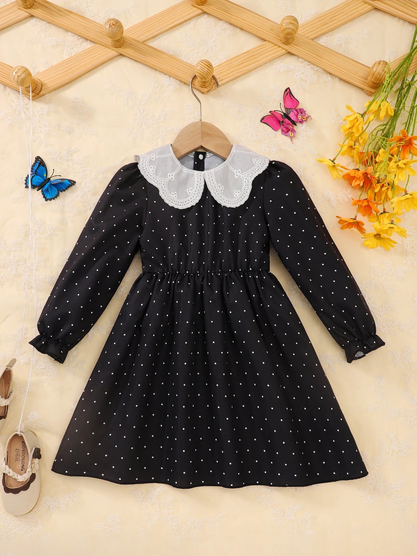 Polka Dot Print for Little Girls.