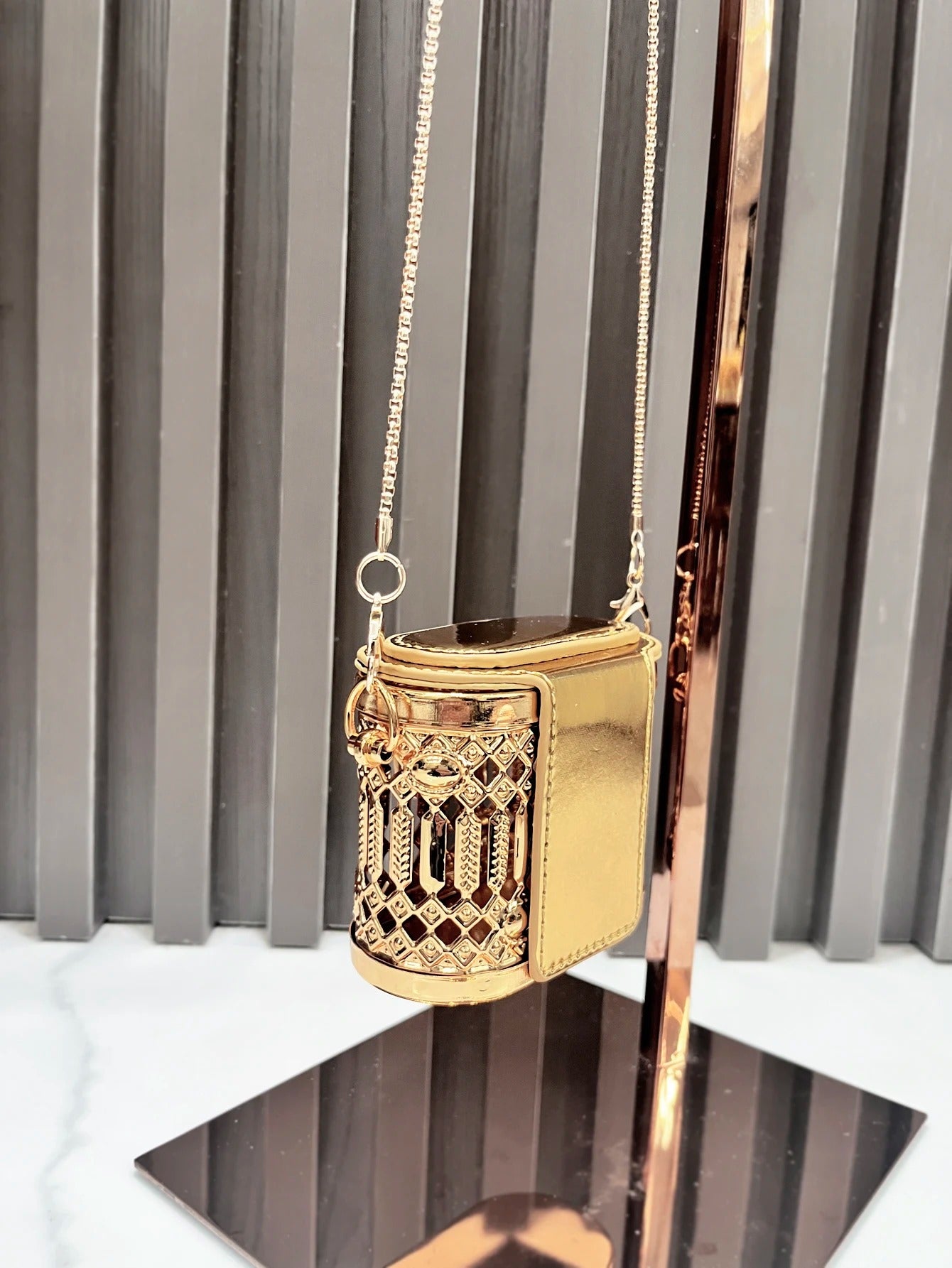Golden Designer shoulder bags