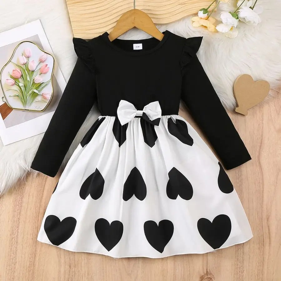 Shaped Party Dress For Girls 2-6Yrs Kids Clothing Princess Holiday Dress