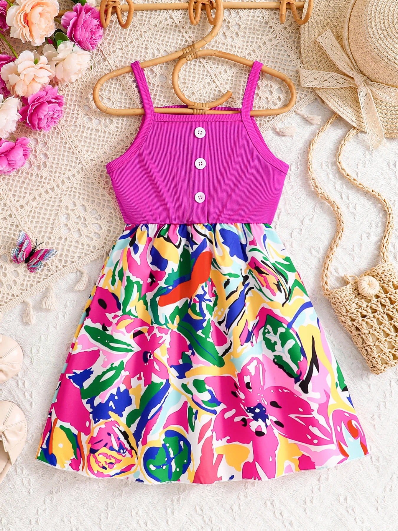 Kids Summer Dress Girls Fashion Cute Casual dress