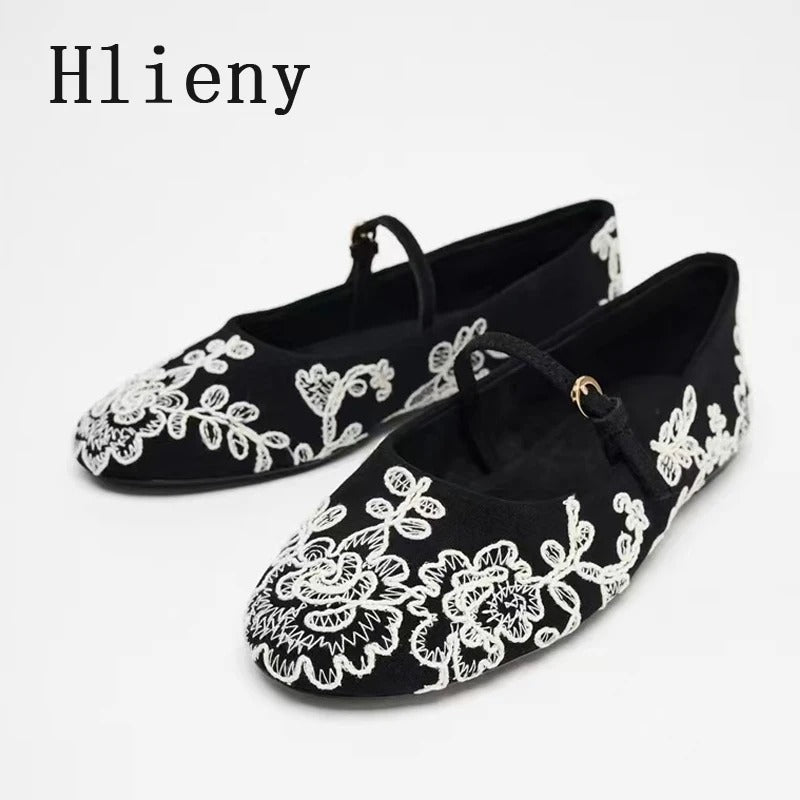 Strap Ladies Ballet Sneaker