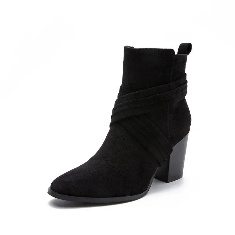 Ankle Boots for Women New Fashion Woman Autumn Pointed Toe