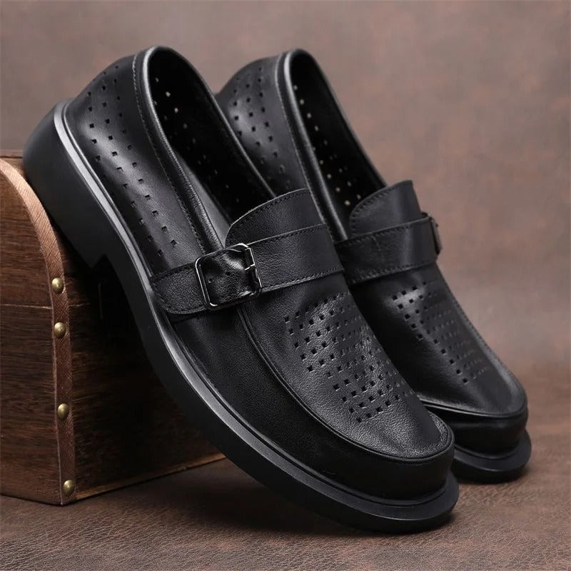 Moccasins Men's Dress Fashion Brand men Loafers Breathable Driving