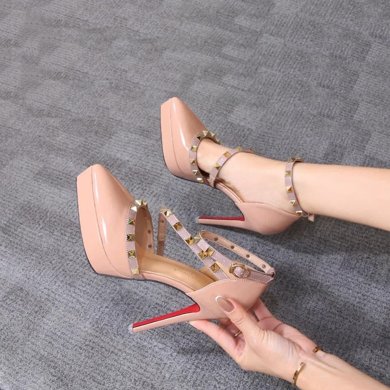 Women High Heels 10cm 12cm Platform Sandals Luxury Design Summer