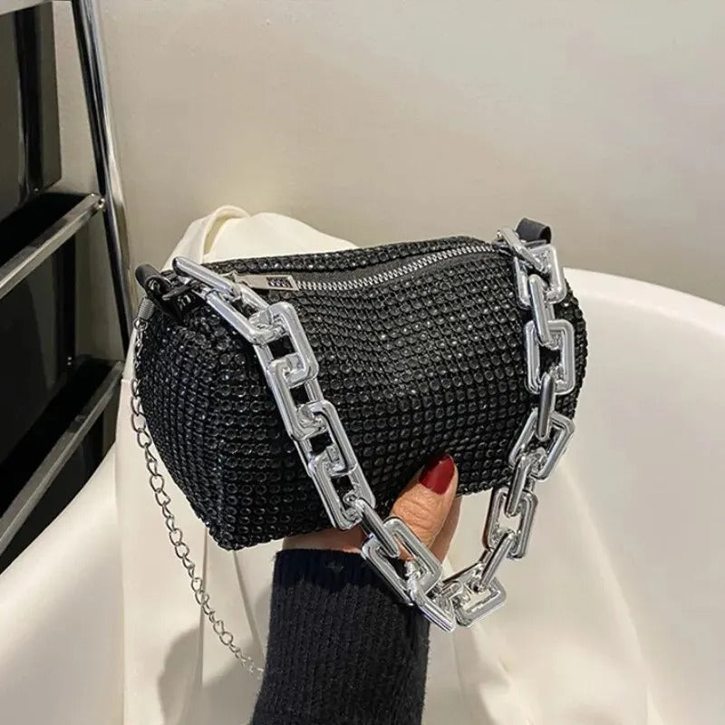 Glitter Chain Prom Purse,